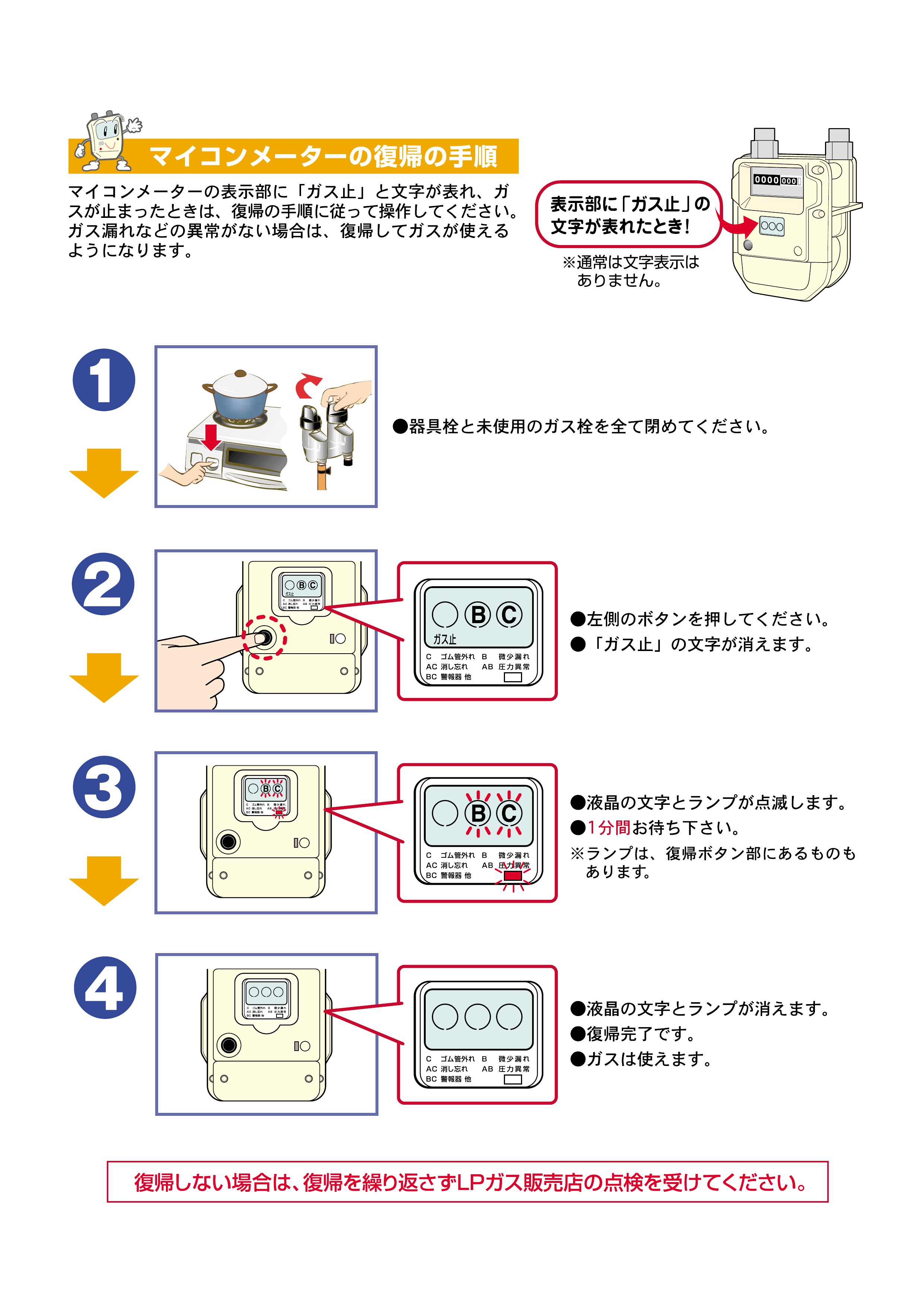 ガス の 元栓 閉め 忘れ